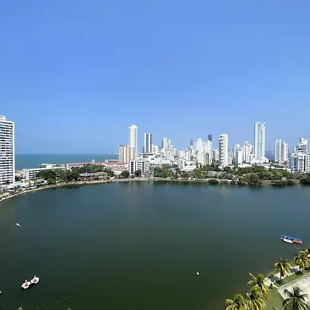 Apartamento Amazing Penthouse With Stunning Views & Pool Cartagena